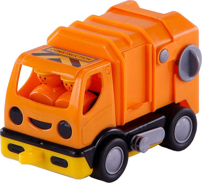 Cavallino Toys Cavallino mon premier camion à ordures Oranje, 19cm