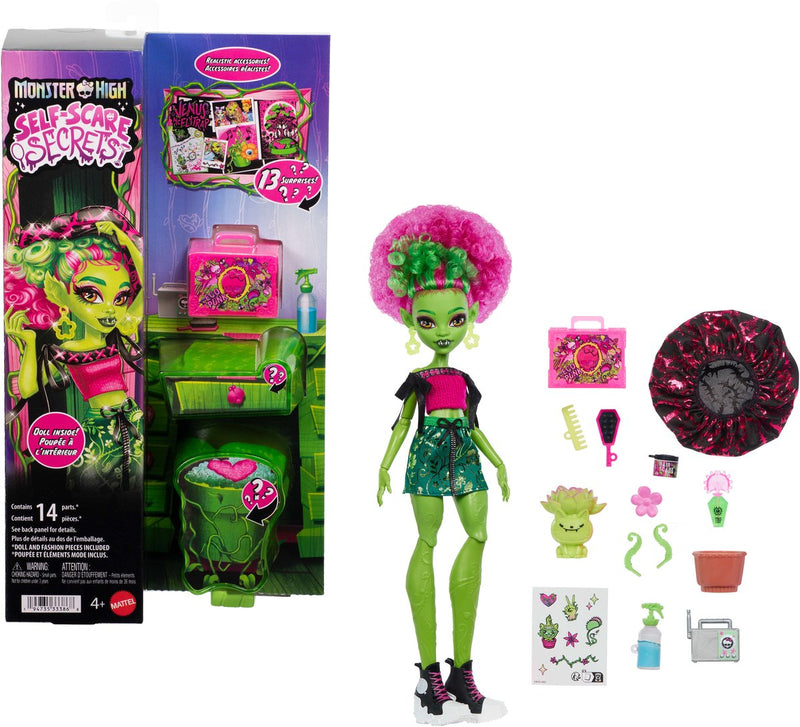 Mattel Monster High Pop Self Scare Secrets Vénus Mcflytrap