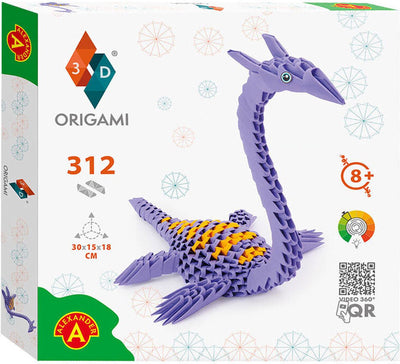 Origami 3d Dinosaurus, 312dlg
