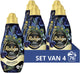 Robijn - détergent liquide - petit puissant - beau mystère - 4 bouteilles - 76 lavages - pack économique
