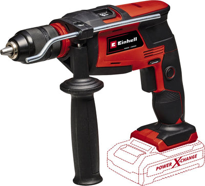 Perceuse à percussion sans fil Einhell te-id 18 li solo - power x-change - 18 v li-ion - perceuses et perceuses à percussion - max. capacité de perçage dans le béton : 13 mm - mandrin sans clé : 13 mm - excl. batterie et chargeur