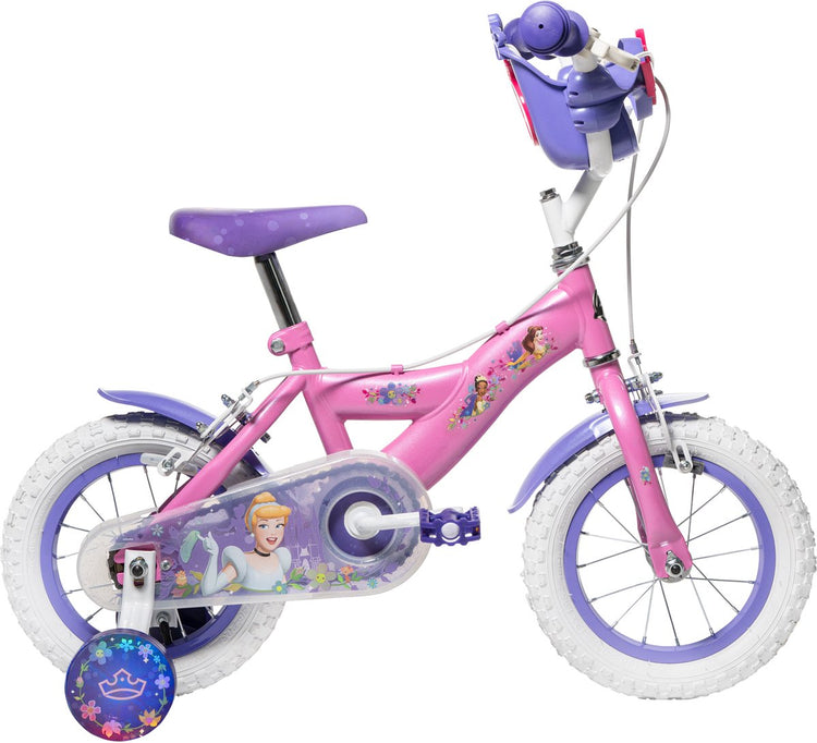 Vélo princesse Huffy Disney 12 pouces - vélo pour enfants - avec roues d'entraînement