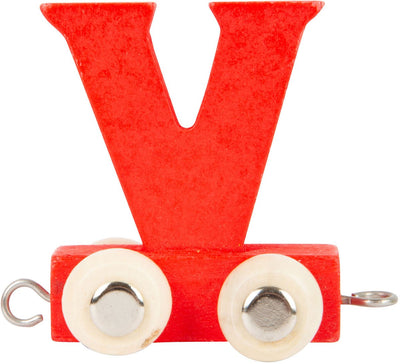 Petit pied - police en bois rouge - V - 12 s Tuks