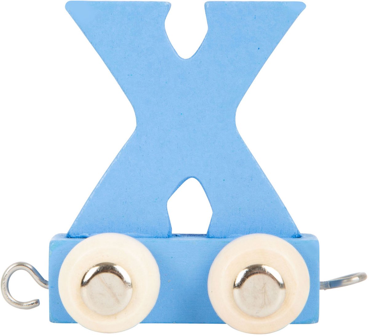 Petit pied - Bleu en bois en bois - x - 12 pièces