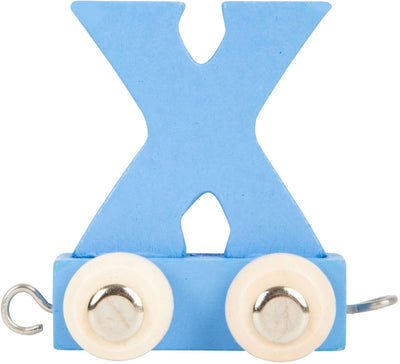 Petit pied - Bleu en bois en bois - x - 12 pièces