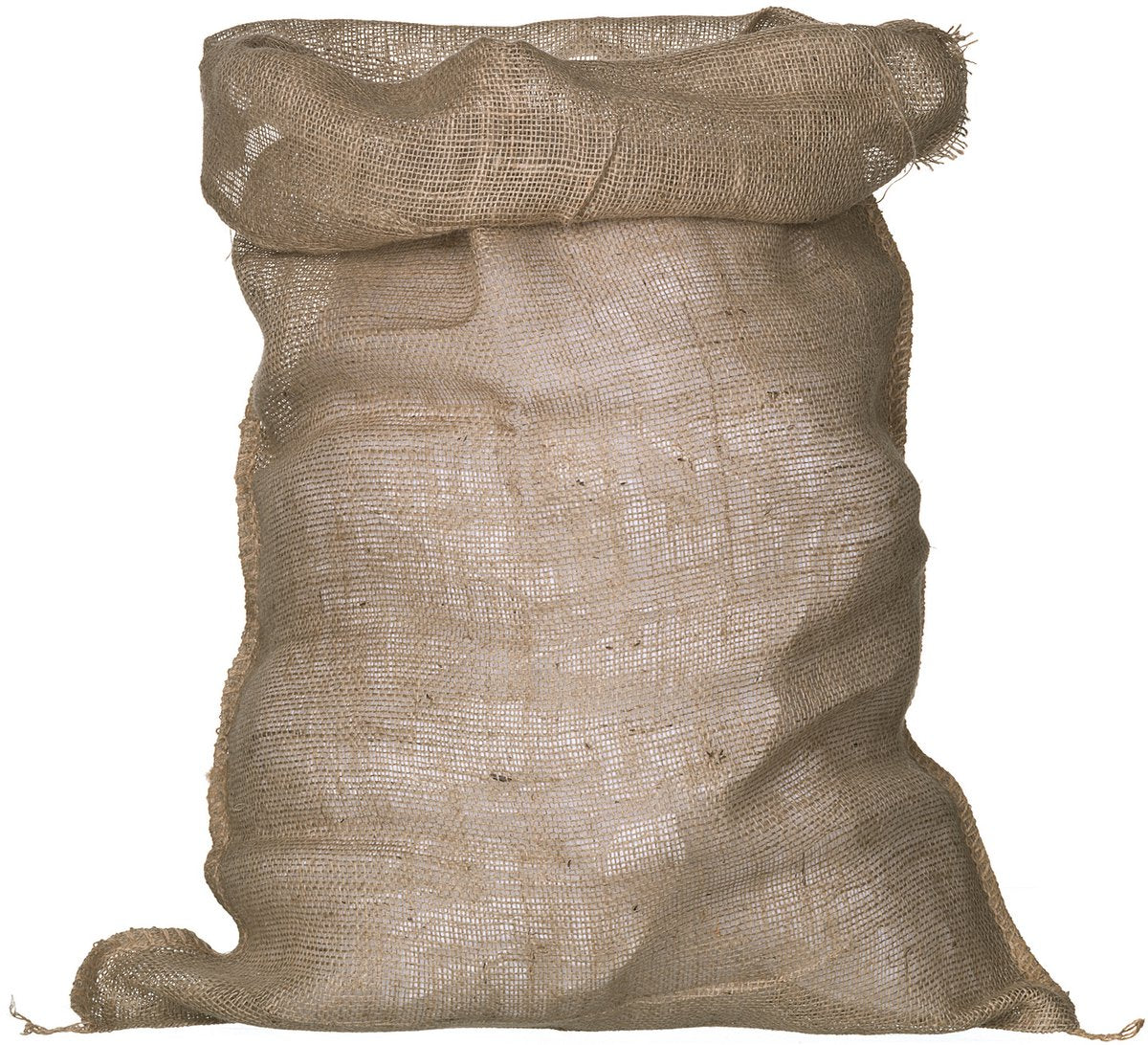 Sac en jute nature avec cordon - matériel de culture - 40x40x90 cm l 3 pièces