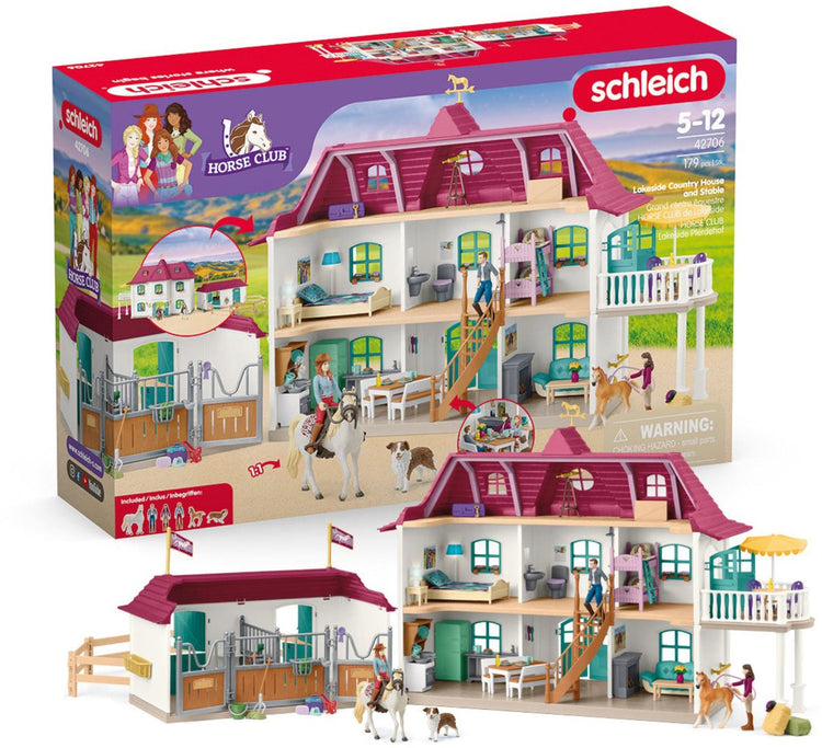 Schleich 42706 Lakeside Country House et stable