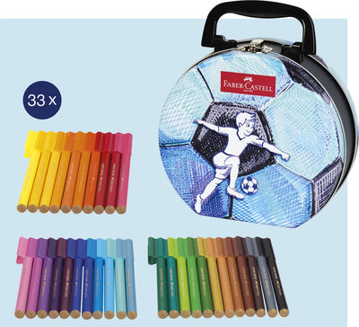 Feutres Faber-castell - connecteur - football - 33 pièces - fc-155538