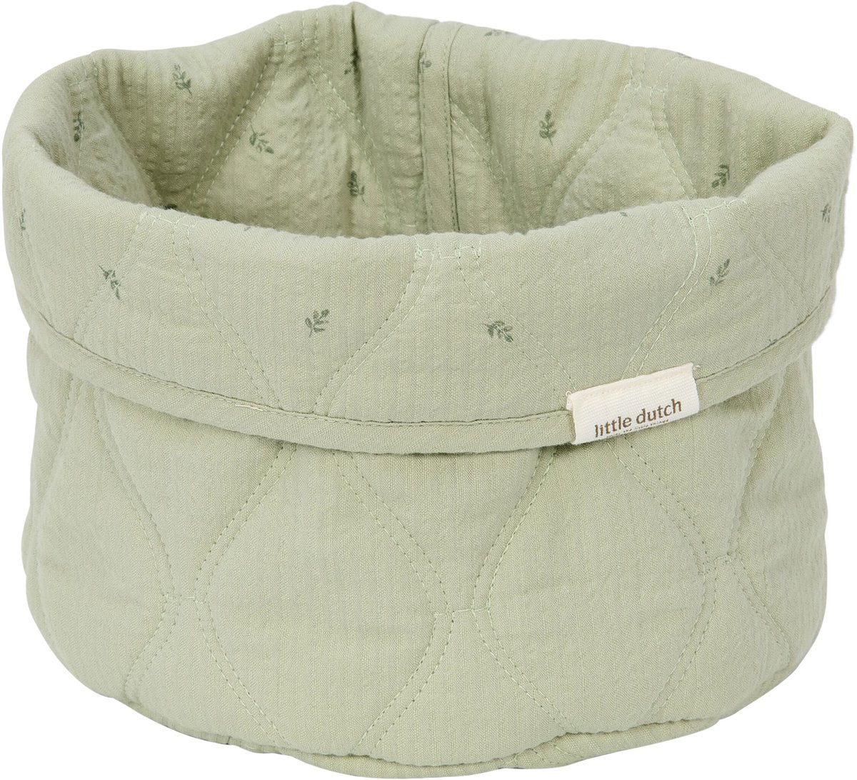 Little Dutch pure panier à langer petit - sauge
