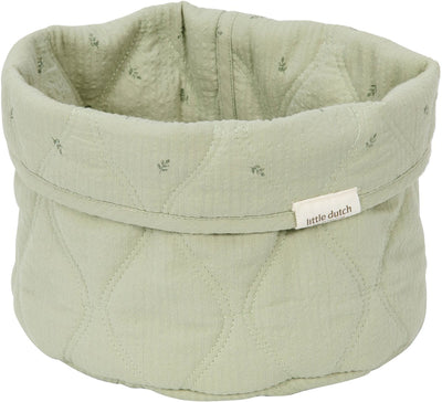Little Dutch pure panier à langer petit - sauge