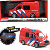 Camion de pompiers avec lumière et son