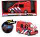 Camion de pompiers avec lumière et son