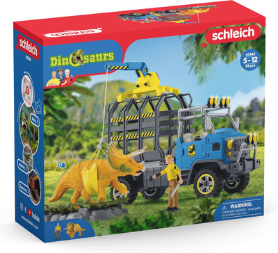SCHLEICH DINOSAURS TRUCK MISSION 42565