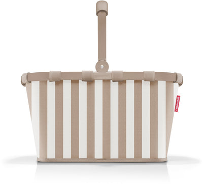 Panier à provisions Reisenthel carrybag - 22l - summerstripes café sable