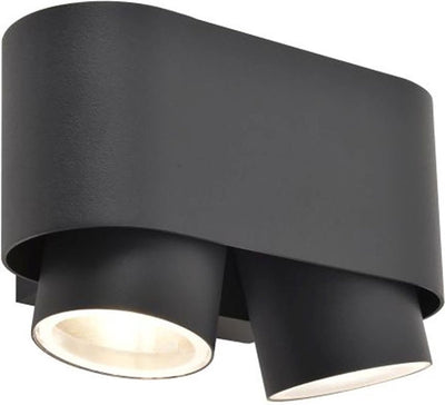 Lutec - applique cyprès pour extérieur - gu10 - gris foncé