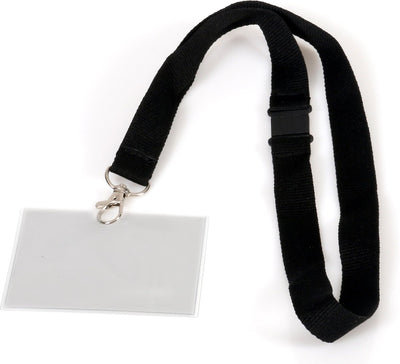Porte-badge Europel avec cordon 90 x 60 mm 5 pièces