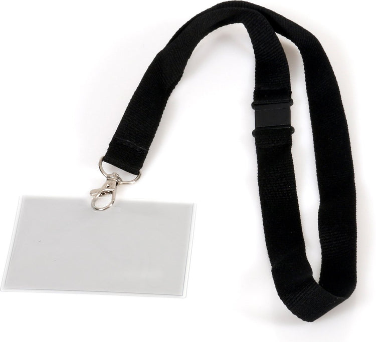 Porte-badge Europel avec cordon 90 x 60 mm 5 pièces