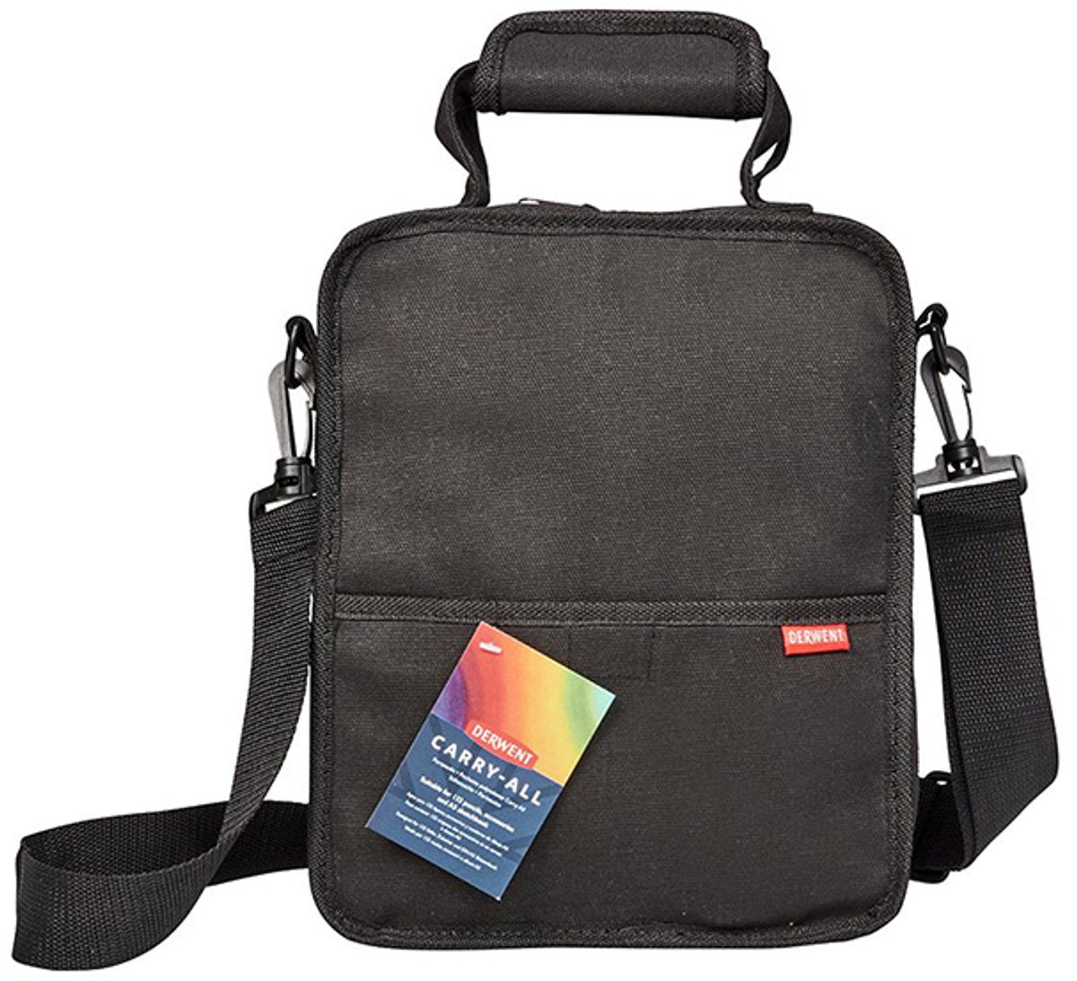 Étui à dessin fourre-tout Derwent - sac de rangement - noir - rangement des fournitures d'art