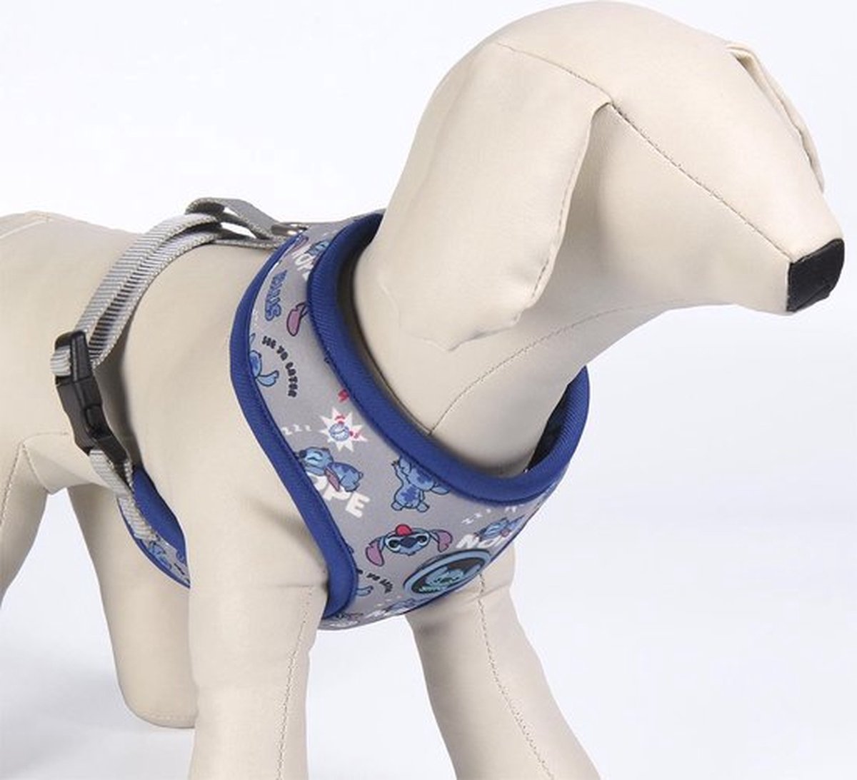 Harnais pour chien Stitch bleu foncé