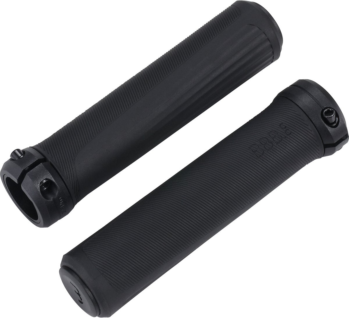 Bbb cycling steadyactive poignées de guidon ergonomiques vélo – 135 mm 30-32od – noir gris - bhg-115