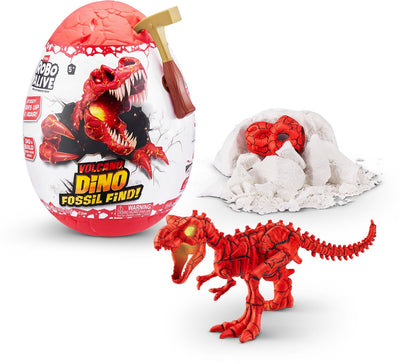 Robo Alive Zuru - - Découverte de fossiles de dinosaures de volcan - Volcan T - Rex