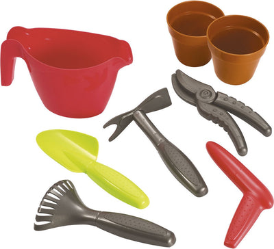 Chariot écoliff avec des outils de jardin