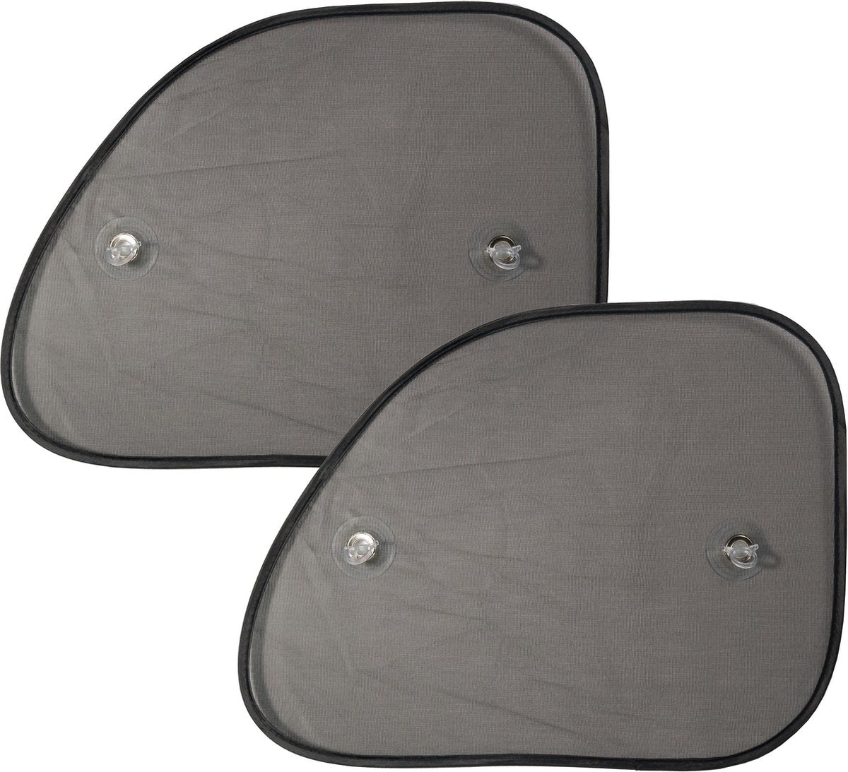 pare-soleil Hayon vitre latérale 65 cm noir 2 pièces