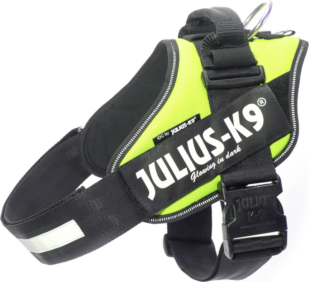 Julius k9 julius-k9 idc power harnais - harnais pour chien - l - taille 1 - néon
