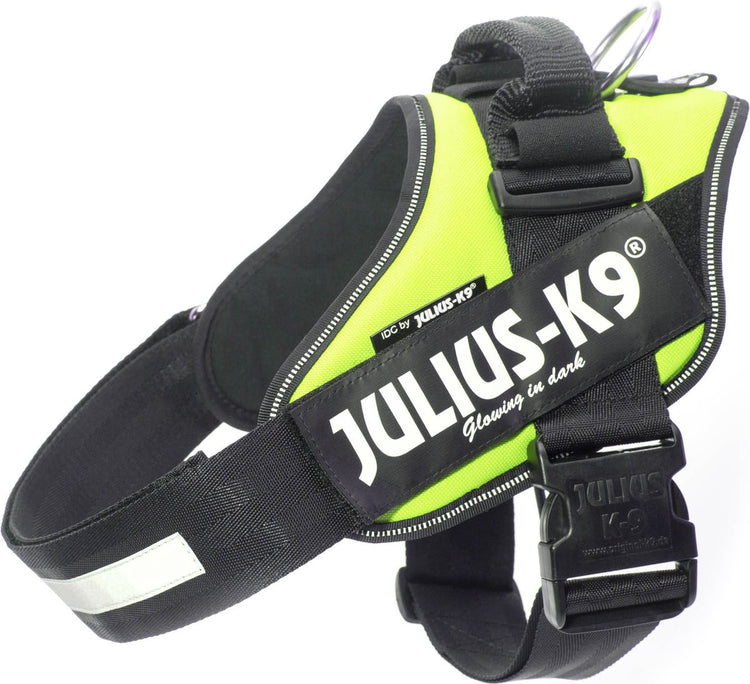 Julius k9 julius-k9 idc power harnais - harnais pour chien - l - taille 1 - néon