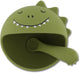 Trixie | premier ensemble de repas pour bébé – mr. dino – silicone – ventouse – 4m+