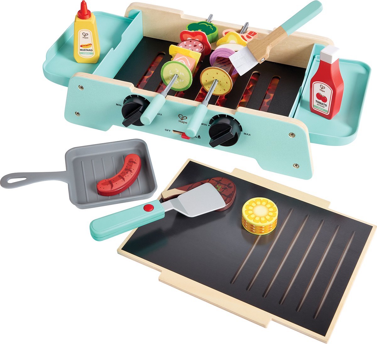 Hape plaque chauffante et barbecue grill