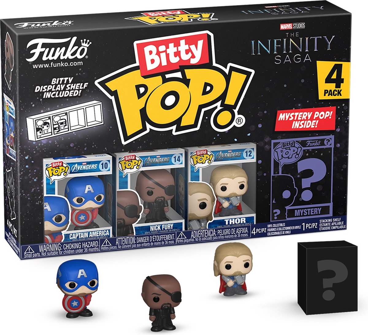 Funko Bitty Pop ! Marvel Infinity Saga - Captain America