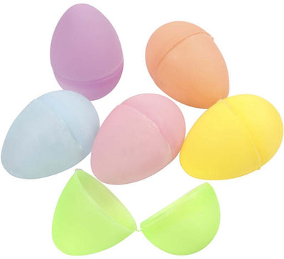 Oeufs en plastique colorés, 24e.