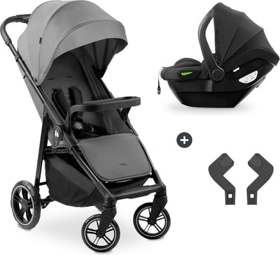 Hauck shop n care ensemble de voyage gris