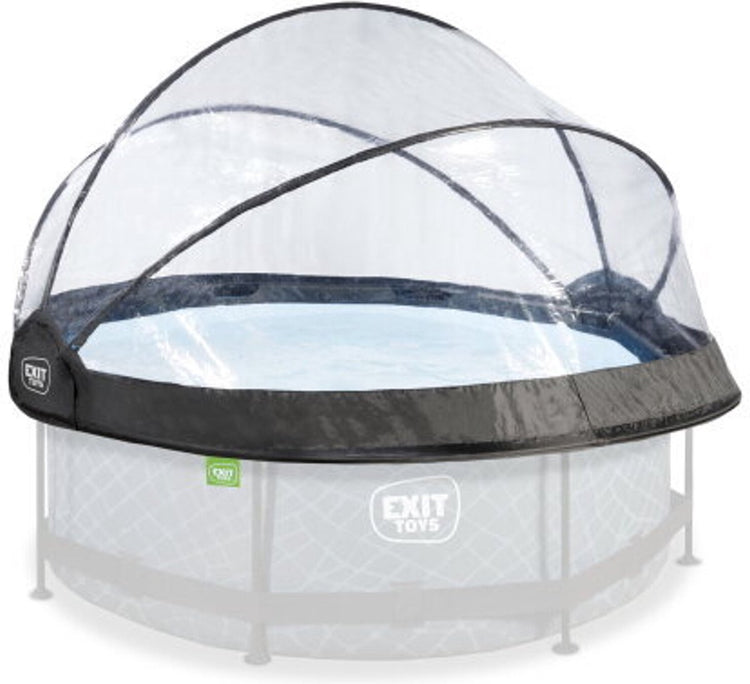 Exit toys exit auvent de piscine eco ø244cm - dôme de piscine - universel - accessoire de piscine - résistant aux intempéries