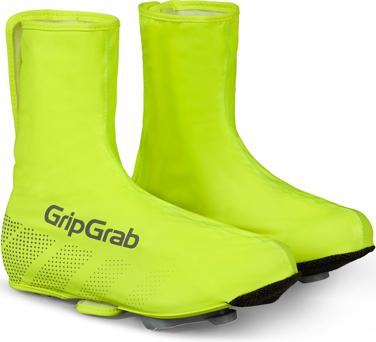 Gripgrab - ride couvre-chaussures de vélo de course imperméables cyclisme pluie couvre-chaussures de vélo - jaune haute visibilité - unisexe - taille xxl (46 47)