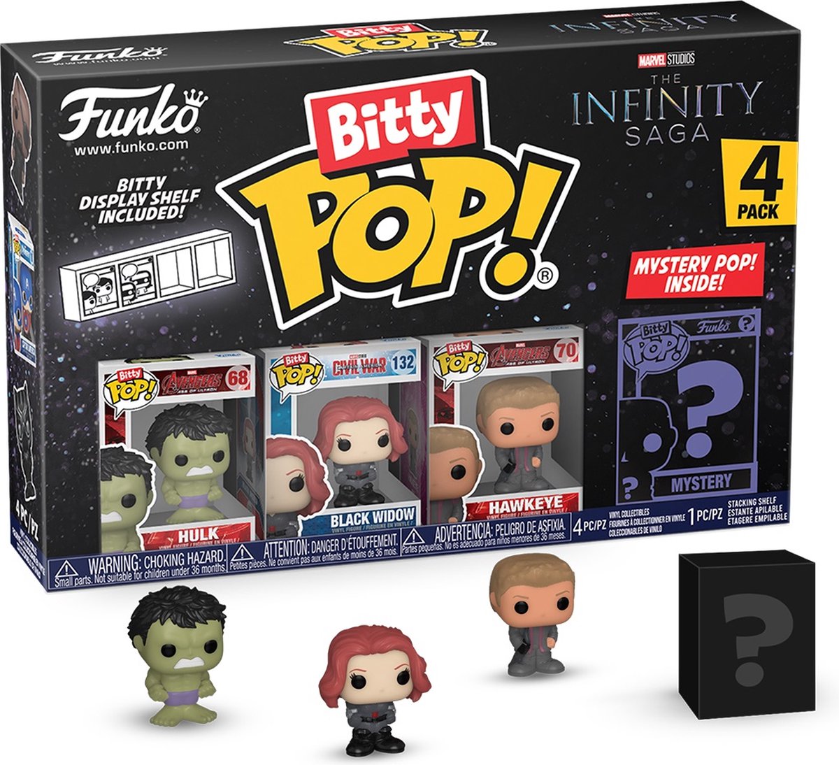 Funko Bitty Pop ! Marvel Infinity Saga - Hulk