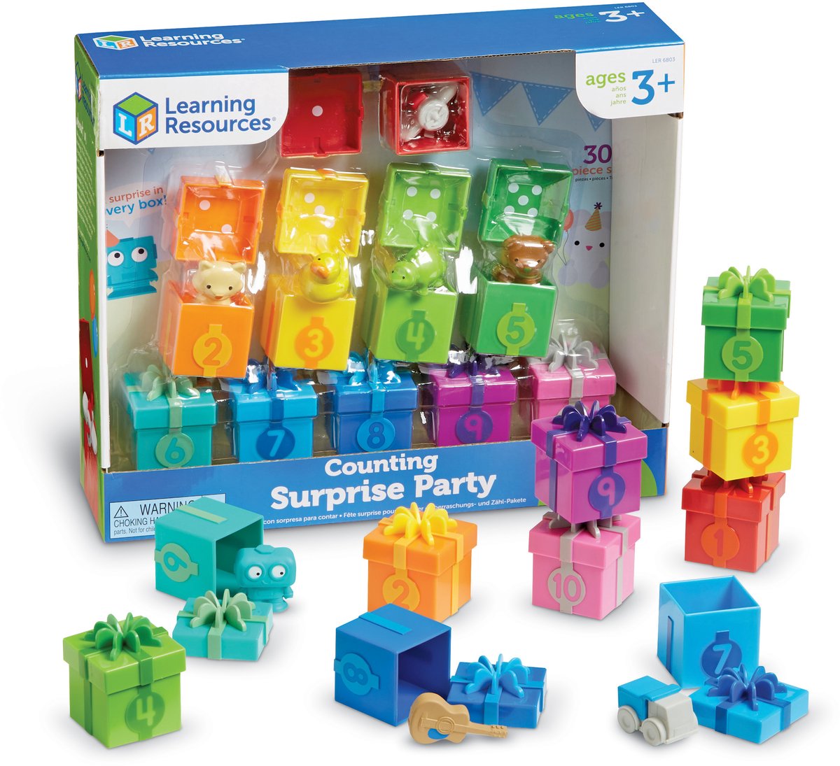 Ressources d'apprentissage comptant surprise party™ - 1+