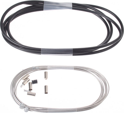 jeu de cable de frein universel 2015009 noir 8 pieces