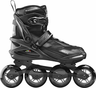 Roces ciao 2.0 tif 84 rollers en ligne adultes - roues 4x84mm - rollers fitness - noir - taille 40