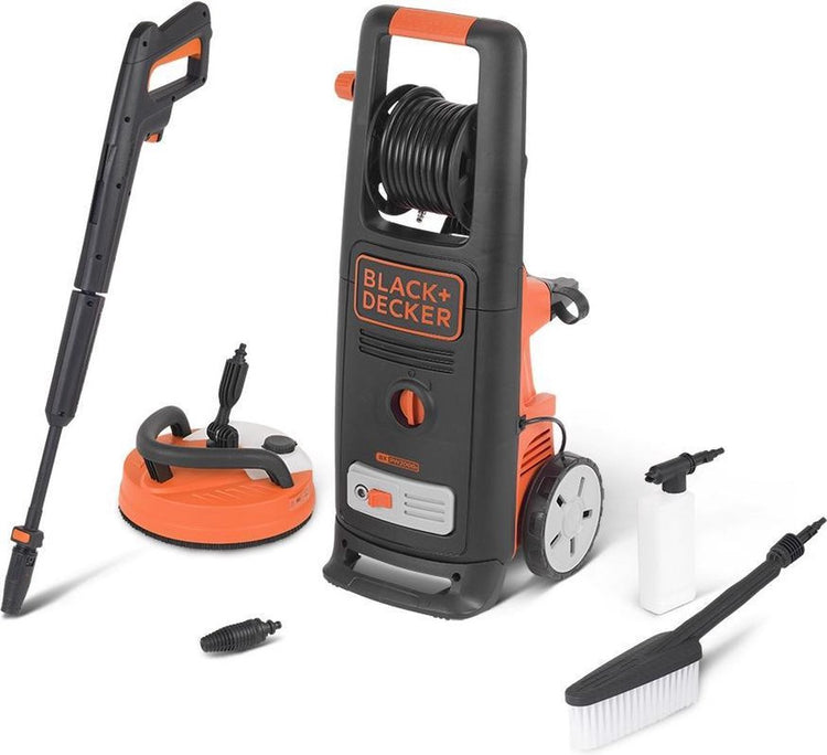 Nettoyeur haute pression Black+decker bxpw2000pe - 140 bar - 2000 watts - 440 l h - mobile