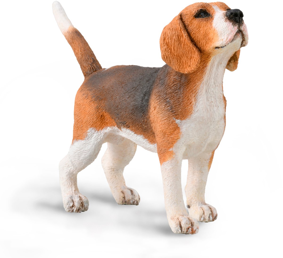 Figurine Collecta - beagle - (m) - chiens - peint à la main - miniature