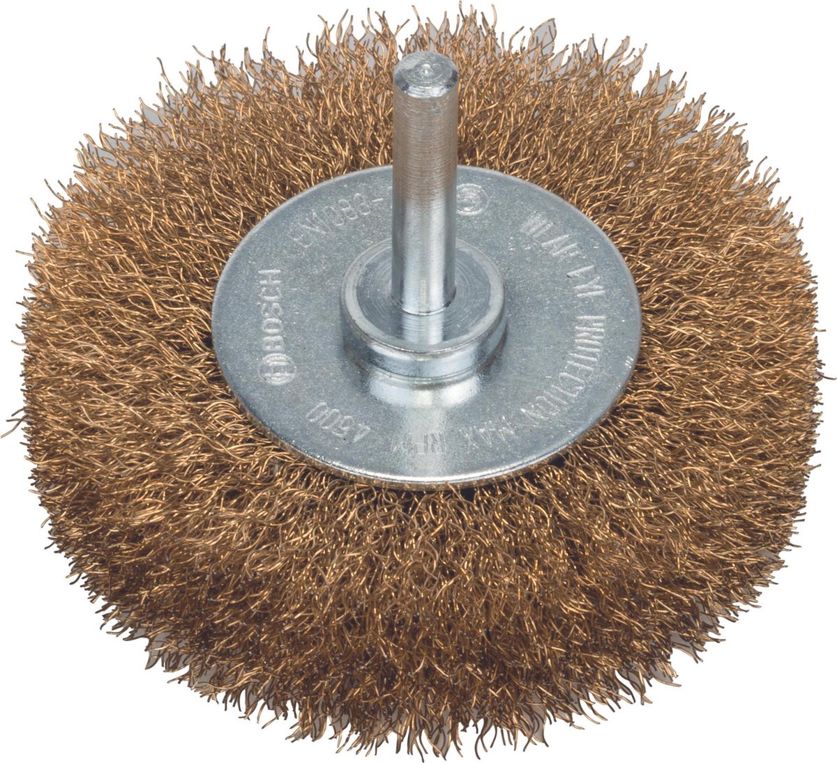 Brosse disque Bosch 6 mm 70 ondulée 0,2 laitonnée
