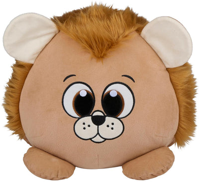 Eddy Toys peluche lion peluche animal 35 cm - peluche douce lion avec crinière - peluche lion pour bébé et enfant - jolie peluche lion de la jungle - peluche animal cadeau enfant