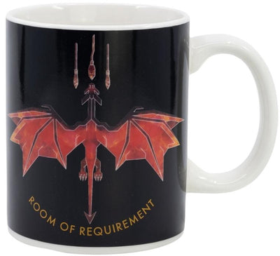 Stor Harry Potter, tasse en céramique 325 ml avec changement de couleur, blanc noir