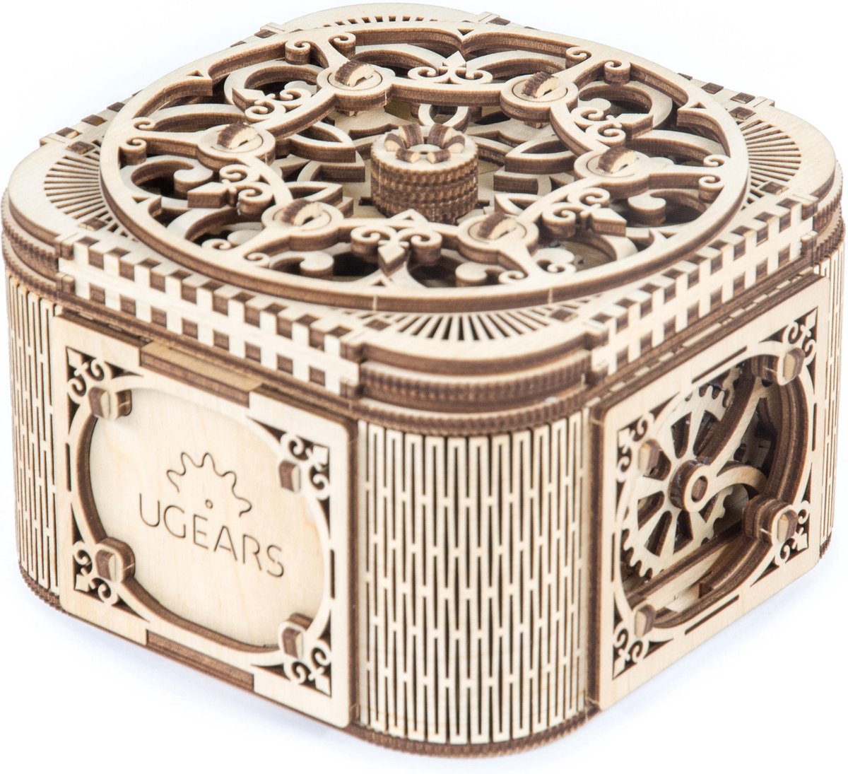 Modèle 3D en bois Ugears - boîte à bijoux