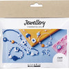Creativ company mini hobby set bijoux, fleurs, différentes couleurs, 1 boîte
