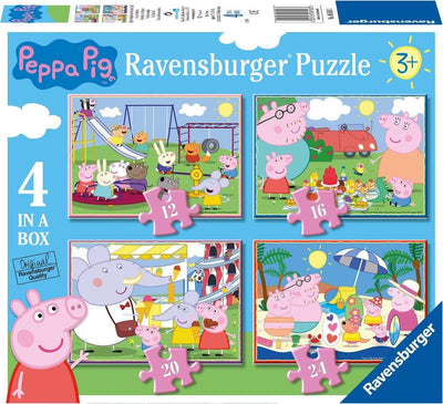 Ravensburger Peppa Pig 4in1box puzzle - 12+16+20+24 pièces - puzzle enfant