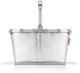 Panier à provisions Reisenthel carrybag - 22l - argent argent craquelé