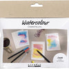 Creativ company mini hobby set aquarelle, cartes et enveloppes, 1 boîte